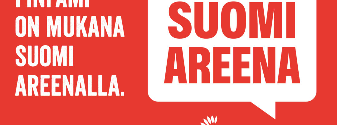 FinFami on mukana SuomiAreenalla -mainoskuva