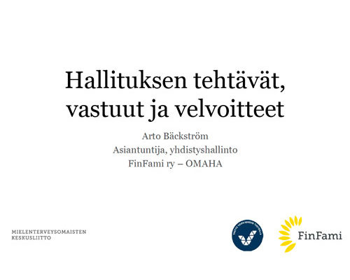 Hallituksen tehtävät ja vastuut
