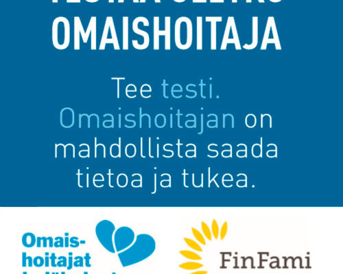 Testaa oletko omaishoitaja -testi