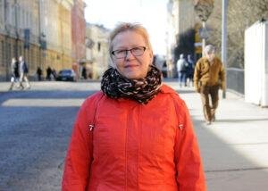 FinFami vapaaehtoinen Sirpa Pahalahti_kuva Marika Finne