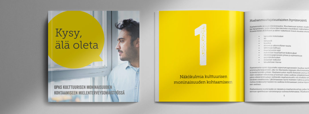 FinFamin Kysy, älä oleta oppaan kansikuva