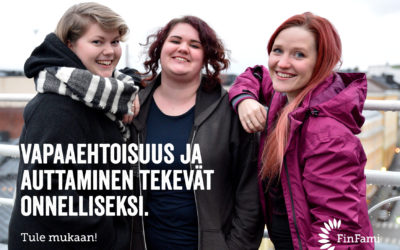 Onnellisuutta toisten auttamisesta myös poikkeusaikana